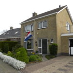 Bevrijdingsdag 2014, de vlag hangt uit.