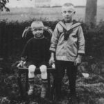 Freark (links) en z’n broer Lambertus