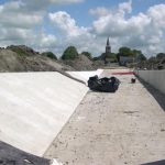 De tunnel is ontdaan van de laatste bekisting
