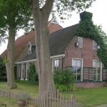 Het is een prachtige Friese boerderij.