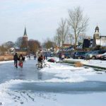 drokte op it iis fan de Trekfeart foto Gerben D. Wijnja