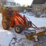 en Anne skoot de baan der troch op de Sylroede foto Gerben D. Wijnja