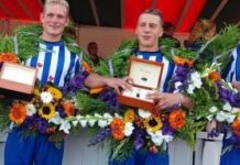 Huldiging freulepartuur op zaterdag 2 september