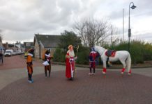 Sinterklaas in Tjerkwerd