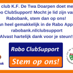Rabo ClubSupport 2025 – flyer