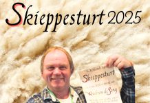 Wiebren de Jong, winnaar van de Skieppesturt 2025