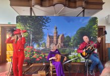 Rixt van Donia nog één keer terug in de kerk van Tjerkwerd